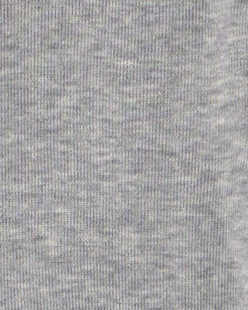 Baby 6-Pack Sheep Long-Sleeve Bodysuits - Grey/White, image 4 of 8 slides