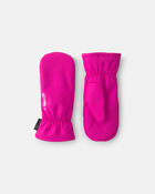 Girls Kombi Drop Mitt - Bright Pink, image 1 of 2 slides
