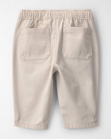 B&eacute;b&eacute; - Pantalon ample en serg&eacute; de coton biologique, 
