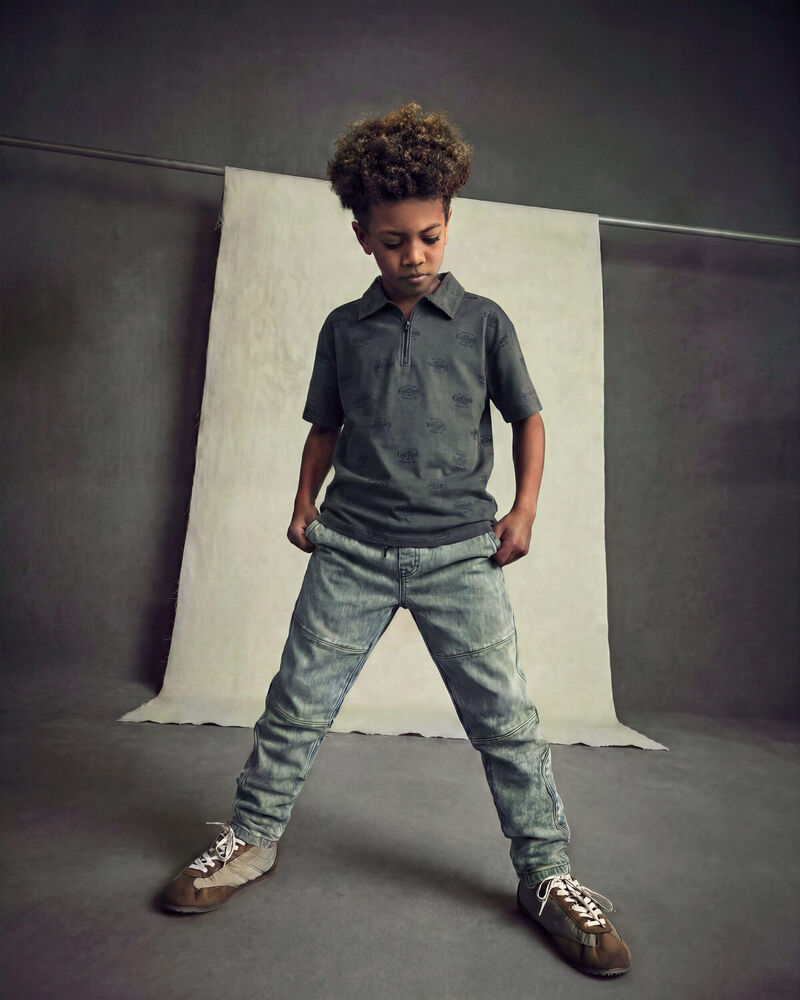 Boys Relaxed Joggers - Grey, image 4 of 5 slides