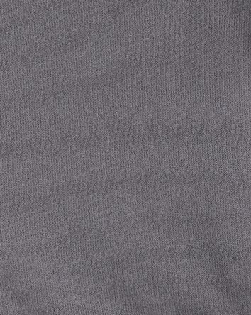 Baby Boy 3-Piece Dinosaur Vest Outfit Set - Grey, 