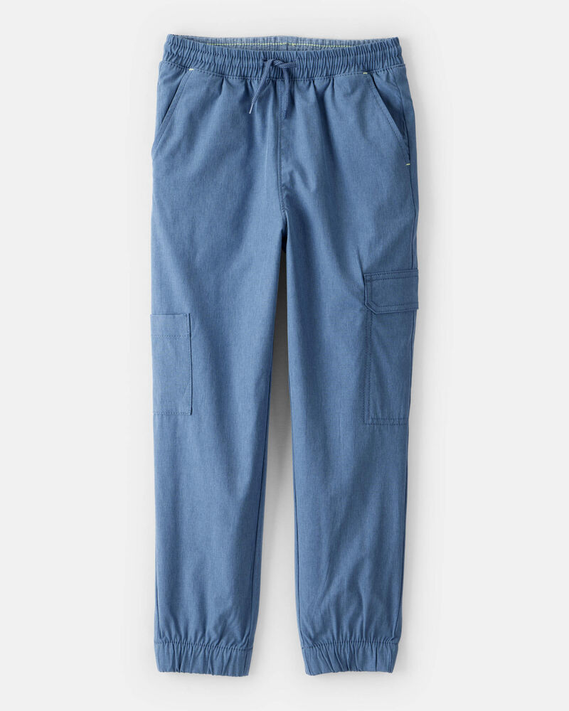 Boys Active Woven  Joggers - Blue, image 1 of 6 slides