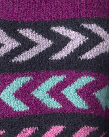 Filles - Chaussettes Booster Kombi - Mauve, 