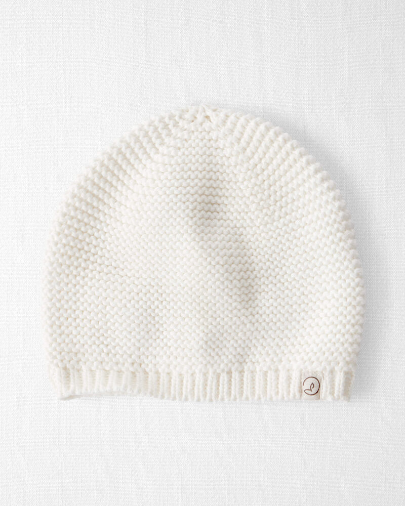 Baby Organic Cotton Sweater Knit Cap, image 1 of 3 slides
