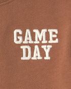Baby Organic Cotton 'Game Day' French Terry Graphic Bubble, image 4 of 5 slides