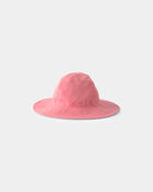 Baby Girl Reversible Swim Hat - Pink/Blue, image 1 of 4 slides