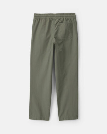 Gar&ccedil;ons - Pantalon &agrave; enfiler en toile - Vert olive, 