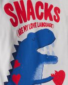 Toddler Boy Dinosaur 100% Cotton Snug Fit 2-Piece Pyjamas - Grey, image 2 of 3 slides