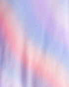 Toddler Girl Unicorn Print 100% Cotton Long-Sleeve 4-Piece pyjamas - Purple, image 3 of 4 slides