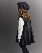 Toddler Girl Beret - Black, image 4 of 8 slides