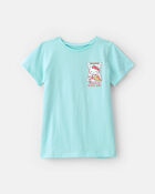 Girls Hello Kitty&reg; Graphic Tee - Turquoise, image 1 of 4 slides
