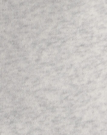 B&eacute;b&eacute; fille - Chandail &agrave; capuchon en molleton avec fermeture &agrave; glissi&egrave;re - Gris, 