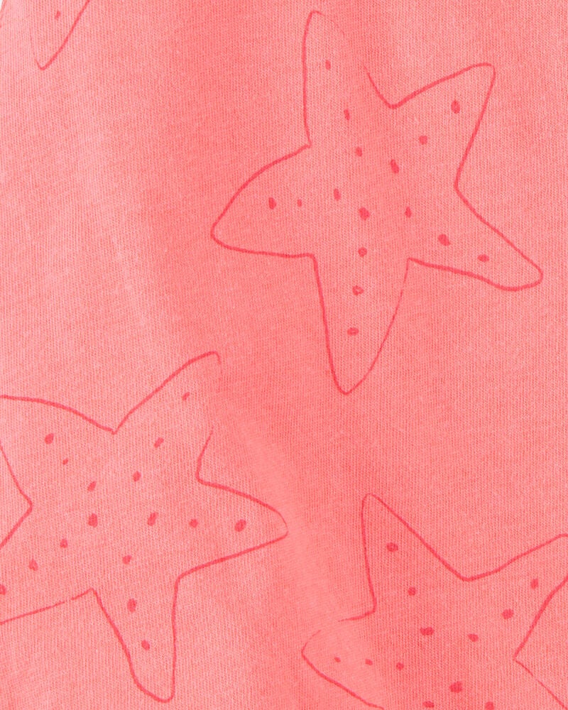 Baby Starfish Snap-Up Cotton Romper, image 2 of 3 slides