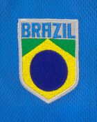  Short de soccer en maille Umbro du Br&eacute;sil - Bleu/Jaune/Vert, image 6 sur 8 diapositives