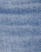 Baby Pull-On Denim Short - Blue Wash, image 3 of 5 slides