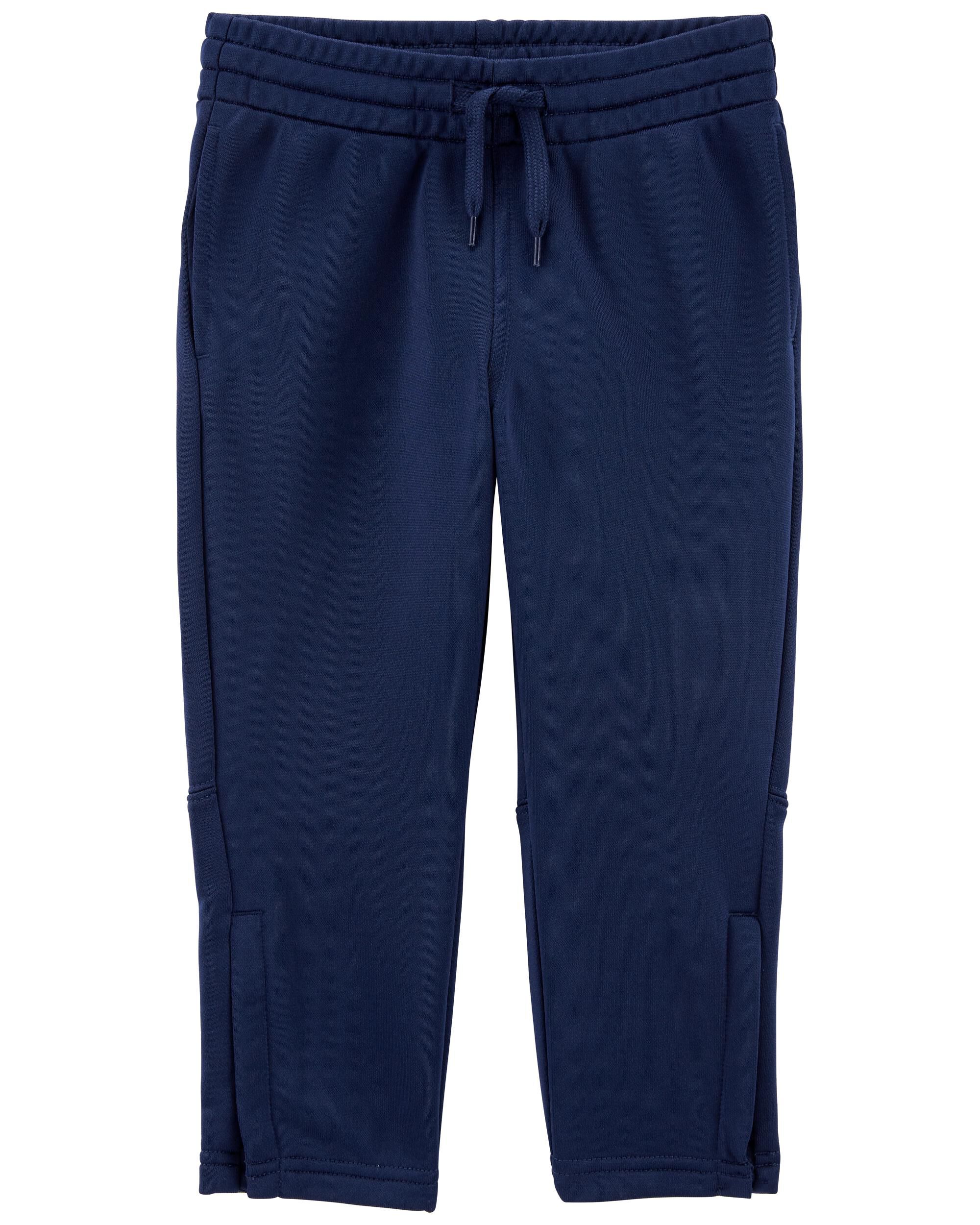 Navy warm hot sale up pants