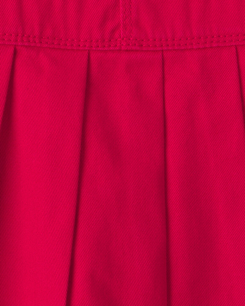 Baby Girl Skirtall - Red, image 3 of 4 slides