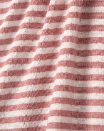 Baby Striped 1-Piece PurelySoft Footie Pyjamas, 