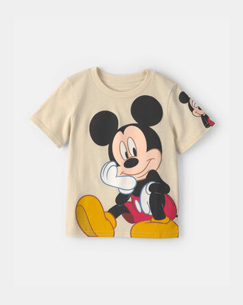 Toddler Disney&copy; Mickey Mouse Graphic Tee - Tan, 