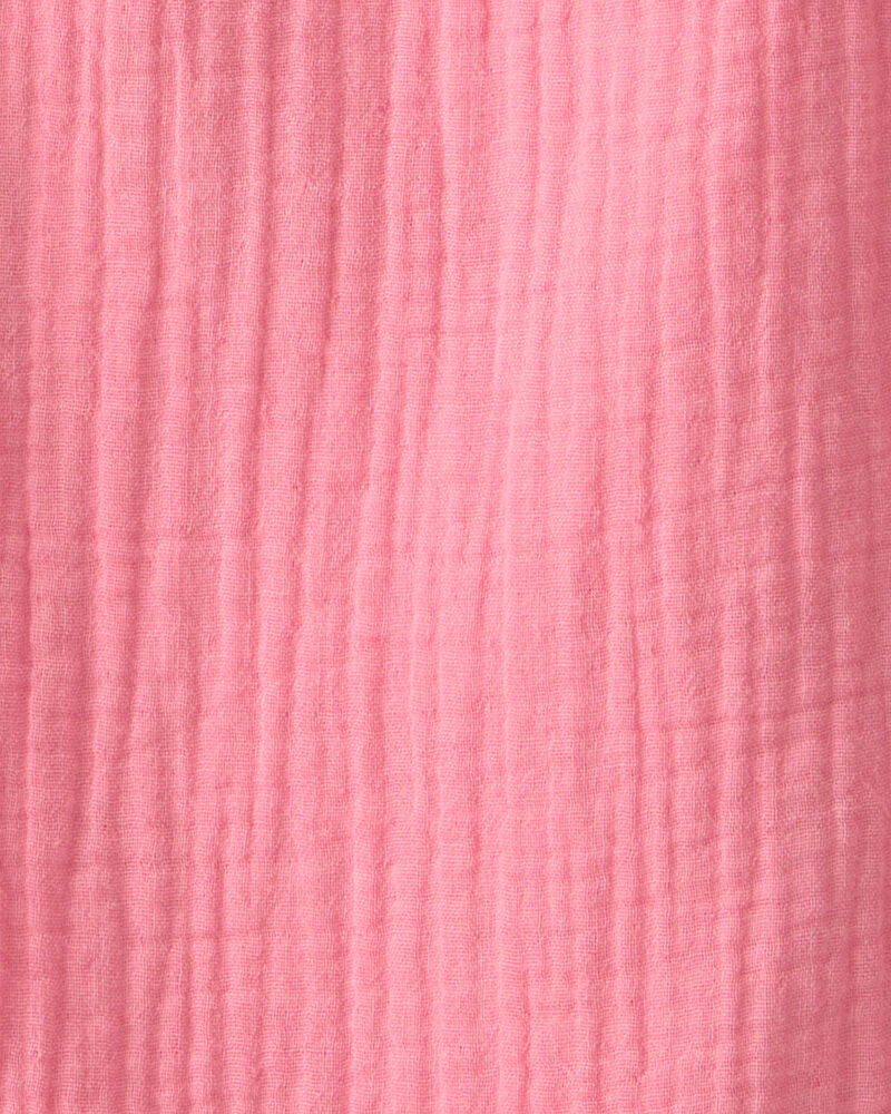 Girls Organic Cotton Gauze Pants, image 4 of 5 slides