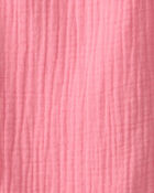 Girls Organic Cotton Gauze Pants, image 4 of 5 slides