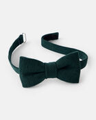 Boys Corduroy Bowtie - Green, image 2 of 2 slides