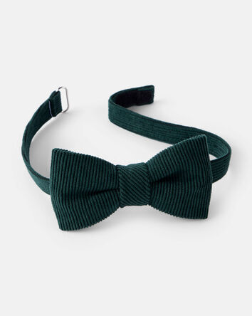 Garçons - Nœud papillon en velours côtelé - Vert, 