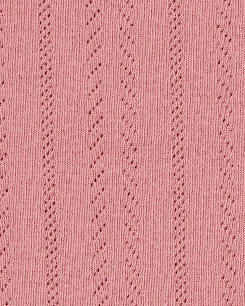 Jeune T-shirt court à motifs ajourés, image 2 sur 3 diapositives