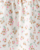 Baby Girl 3-Piece Top & Short Set - Green, image 3 of 4 slides