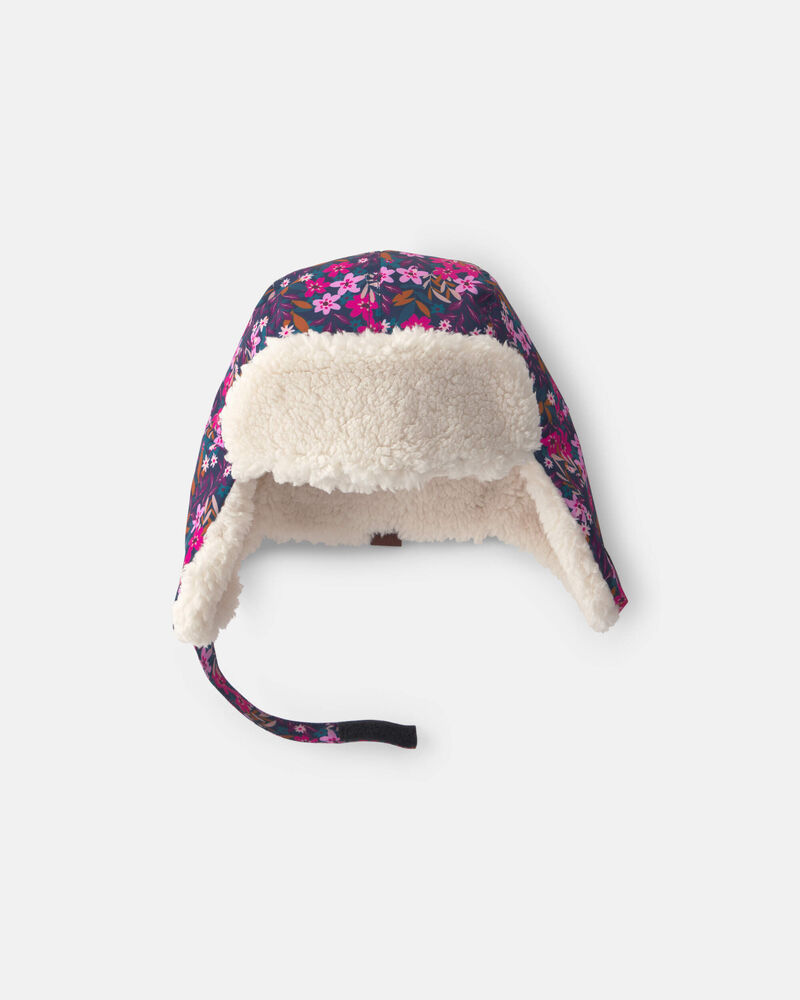 Filles - Tuque aviateur Drift Kombi - Fleurs, image 2 sur 3 diapositives