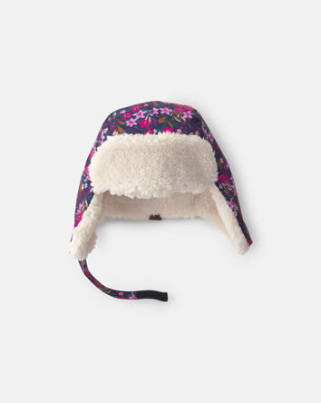 Filles - Tuque aviateur Drift Kombi - Fleurs, 