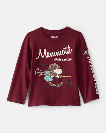 Toddler Boy Peanuts Snoopy Graphic Tee - Red, 