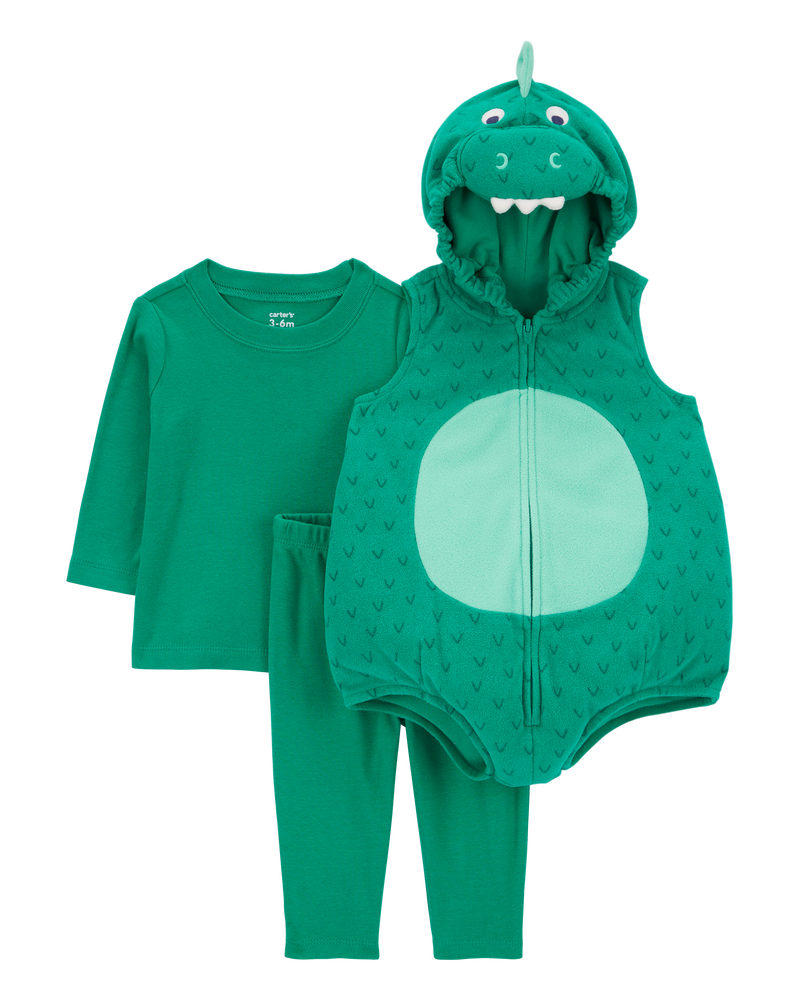 Baby 3-Piece Dinosaur Halloween Costume, image 1 of 5 slides