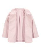 Enfant en bas âge Blouson tissé en coton - Rose, image 2 sur 4 diapositives