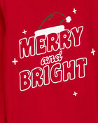 Baby 2-Piece Santa Cotton & Fleece Pyjamas, image 2 of 3 slides