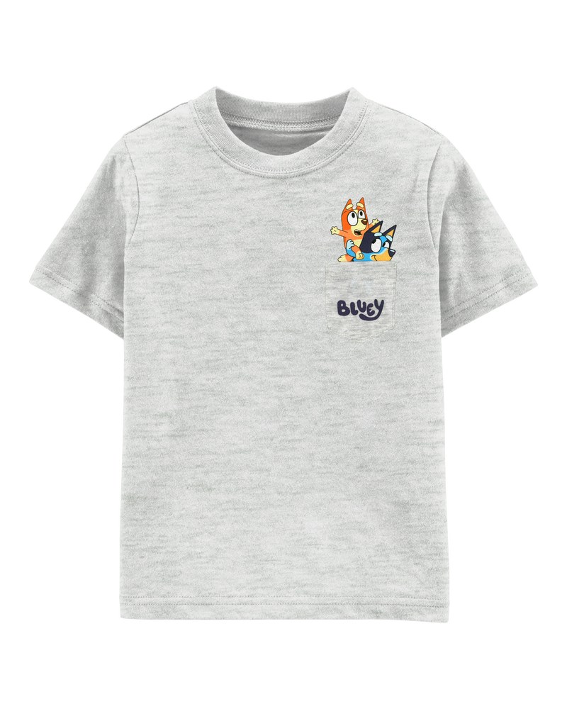 Toddler Bluey Tee - Grey, image 1 of 2 slides