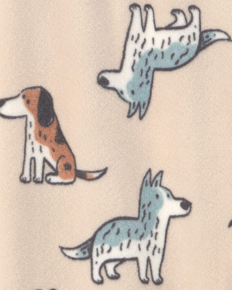 Tout-petit gar&ccedil;on - Pyjama ajust&eacute; 2 pi&egrave;ces en DreamPlush &agrave; motif chien &ndash; Beige, image 4 sur 4 diapositives