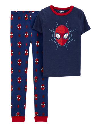 Kid 2-Piece Spider-Man 100% Snug Fit Cotton Pyjamas, 
