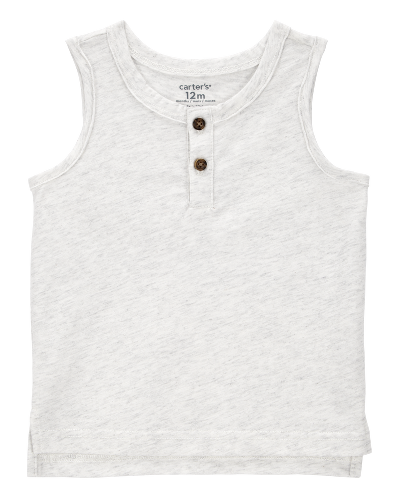 Baby Slub Jersey Sleeveless Tank, image 1 of 3 slides