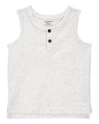 Baby Slub Jersey Sleeveless Tank, image 1 of 3 slides