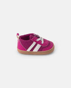 B&eacute;b&eacute; fille - Espadrilles &agrave; rayures - Bourgogne, image 3 sur 7 diapositives