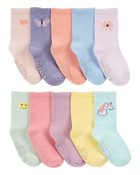 Enfant en bas âge 10 paires de chaussettes mi-mollet, image 1 sur 3 diapositives