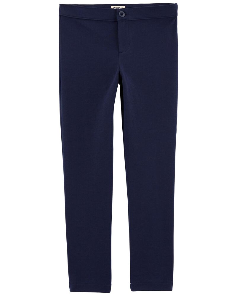 Girls Flat Front Chino Pants, image 1 of 2 slides