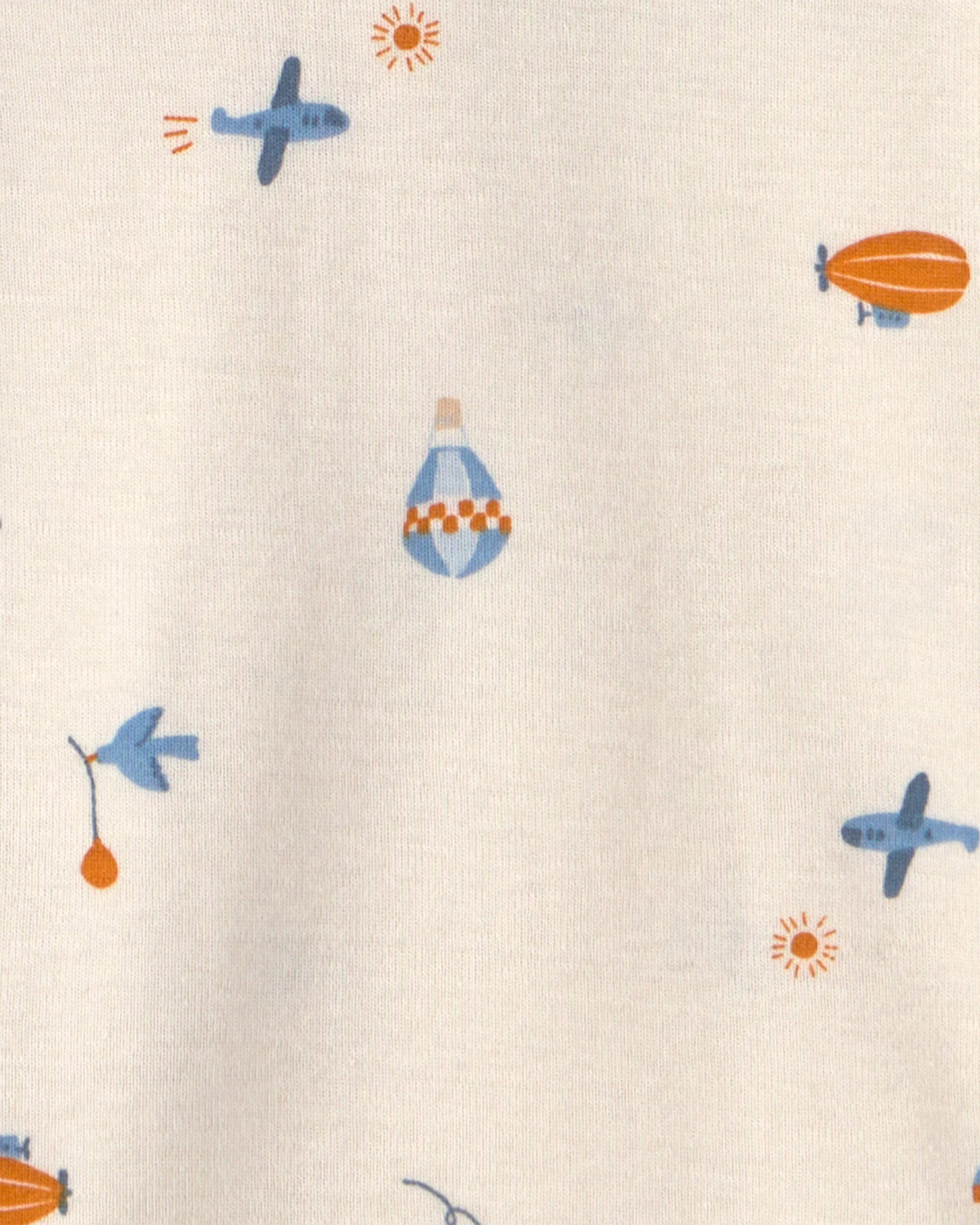 Baby Boy 5-Pack Airplane Multipack Bodysuits | Carter's Oshkosh Canada