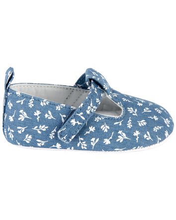 Chambray Baby Shoes, 