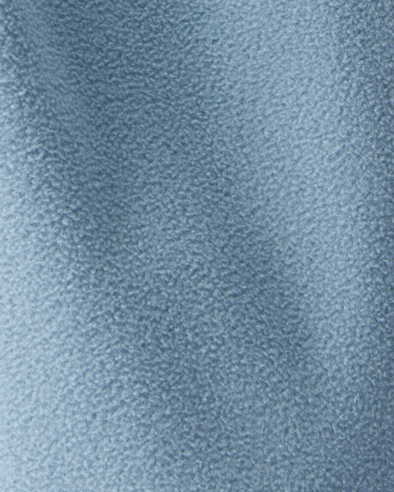 Baby Boy Fleece Joggers - Blue, image 3 of 4 slides