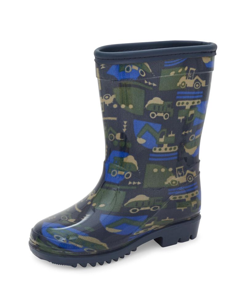 construction rain boots toddler