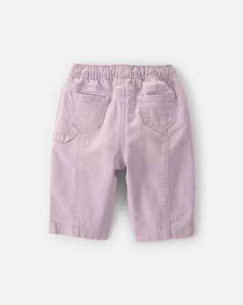 B&eacute;b&eacute; fille - Pantalon &agrave; jambe ballon - Mauve, 