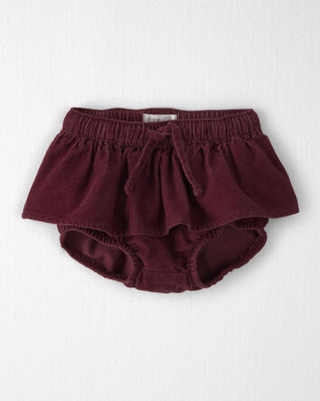 Baby Girl Organic Cotton Corduroy Skirt, 