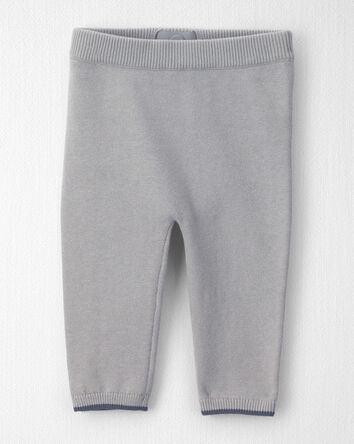Baby 2-Piece Organic Cotton Sweater Knit Top & Pant Set, 